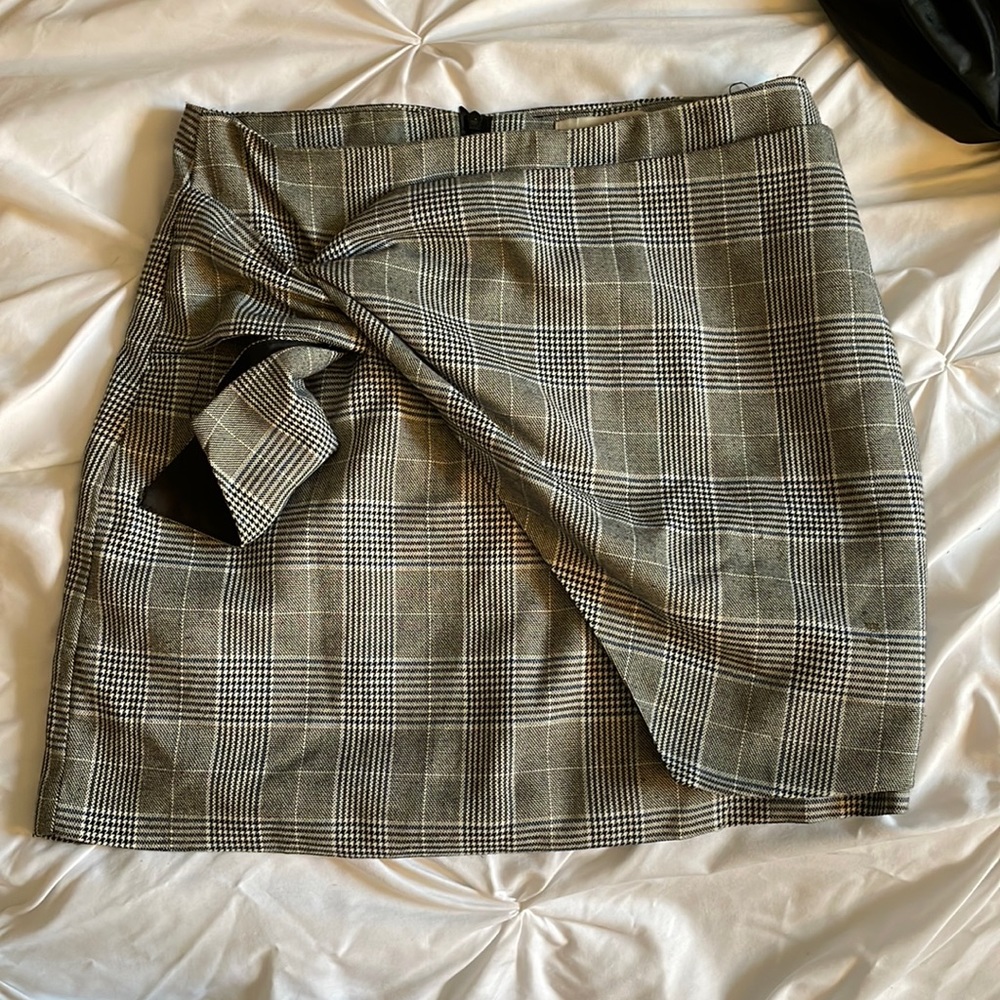 Plaid skirt